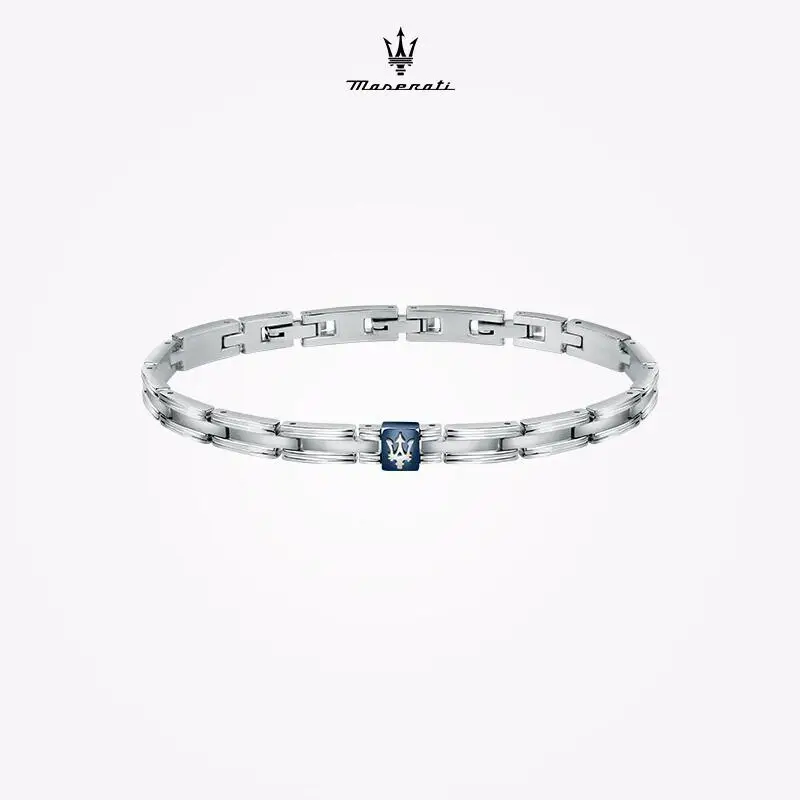 Maserati/Maserati Metal Bracelet Bracelet Men's Trendy Brand Hip-Hop Niche Stylish Gift Boyfriend's Birthday