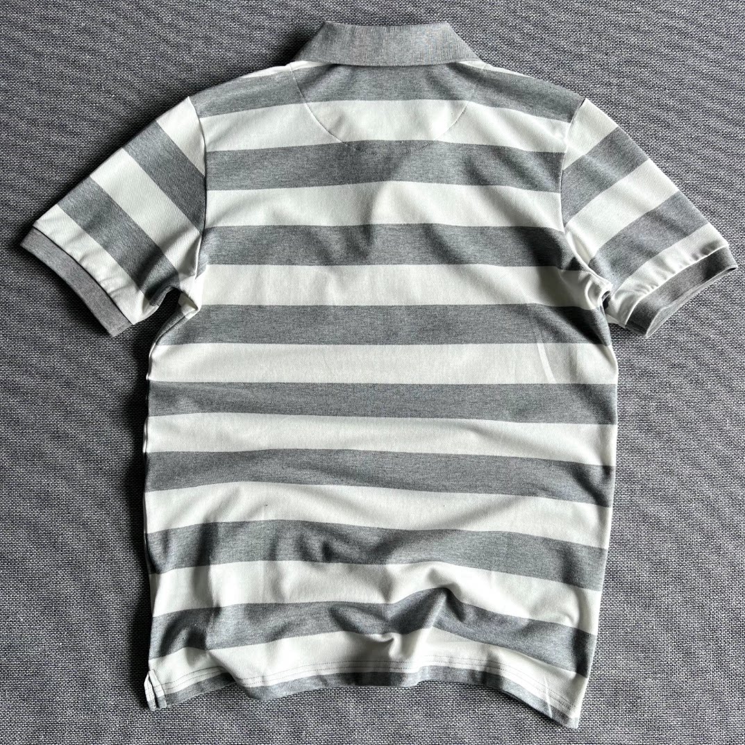 Bp Retro Blue Monkey Striped Short-Sleeved Shirt QC-Foto von TAOBAO auf Qualit.ly