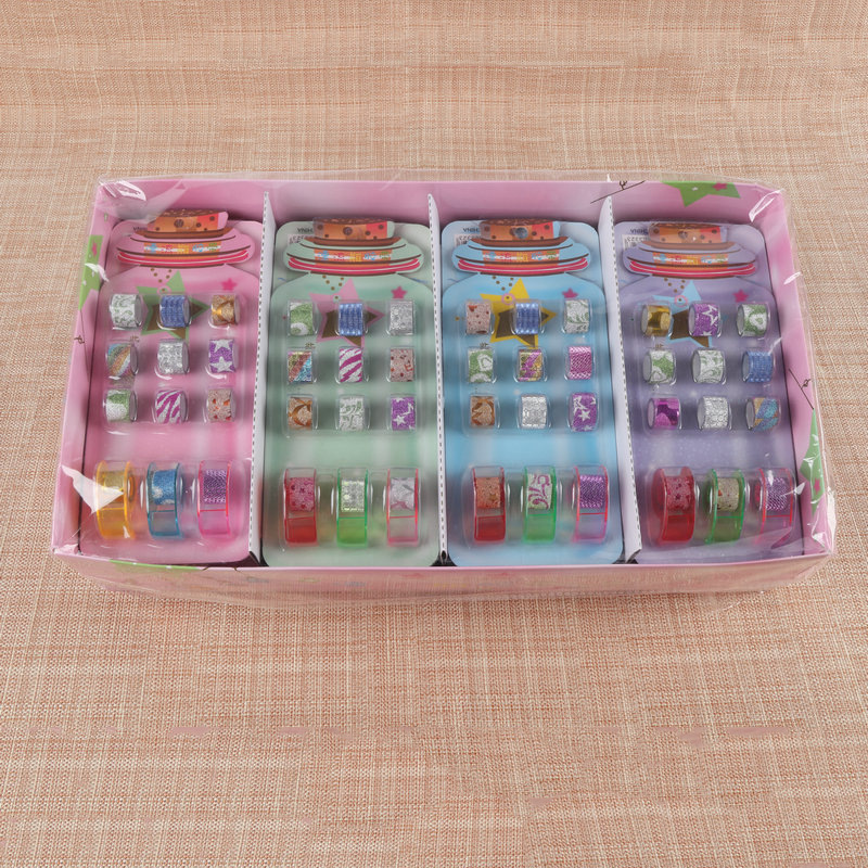 Stickers mini glitter tape drift bottle suit gift album water bottle adhesive tape creative DIY color tape