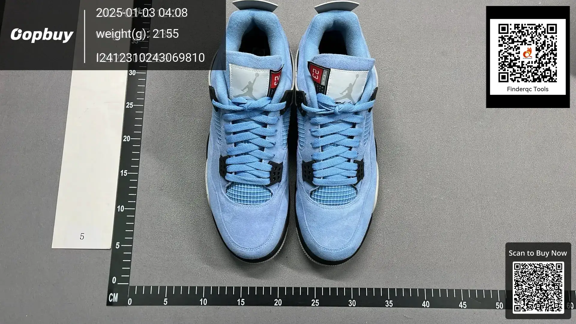 Air Jordan 4 University Blue