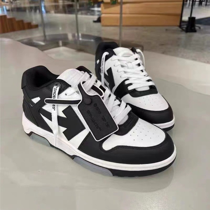 2023 Spring NEW off couple white color matching board shoes sports casual platform white shoes arrow fashion shoes photo QC de 1688 sur Qualit.ly