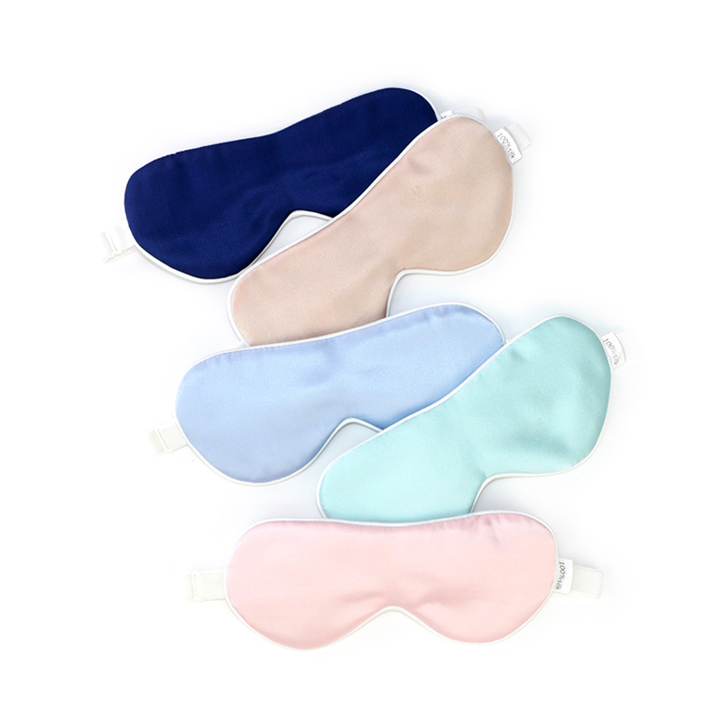 Silk Baby Eye Mask for Sleeping, Light-Blocking and Anti-Uv, Newborn Eye Protection, Kidsren's Silk Eye Mask, Full Light-Blocking