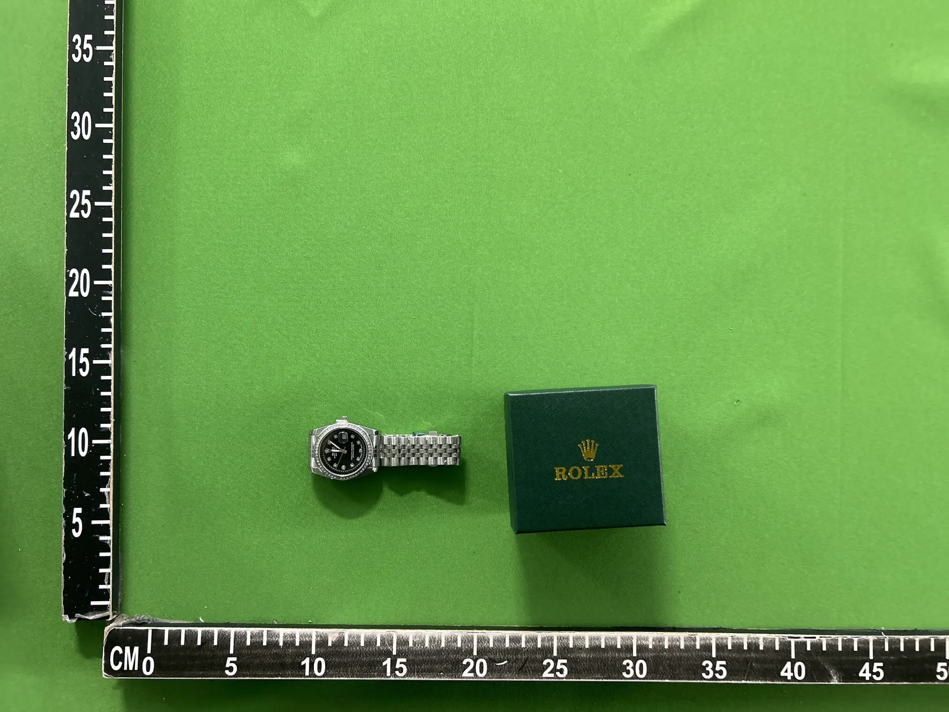 Rolex mechanical watch steel strap fashion watch