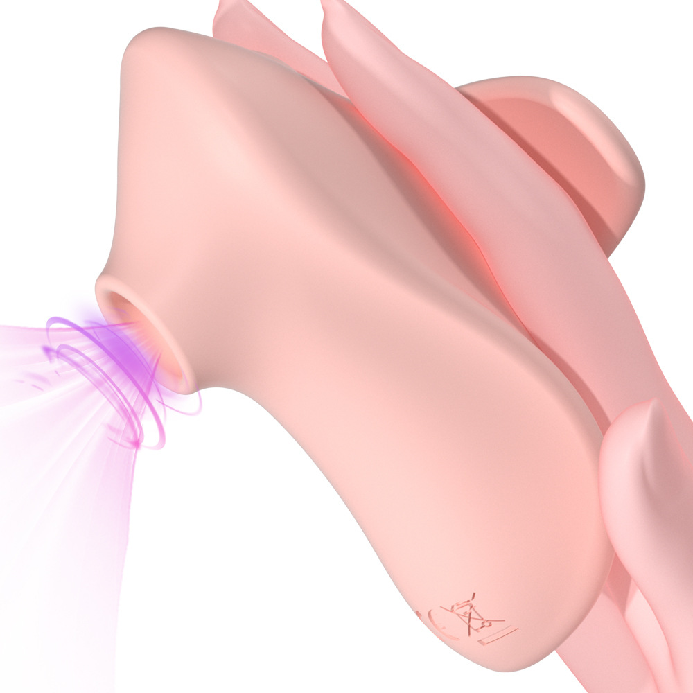 Bean Sucking  Doudou Stimulation Massage Masturbation  10-Frequency Sucking Device Magnetic Charging Sex Toy