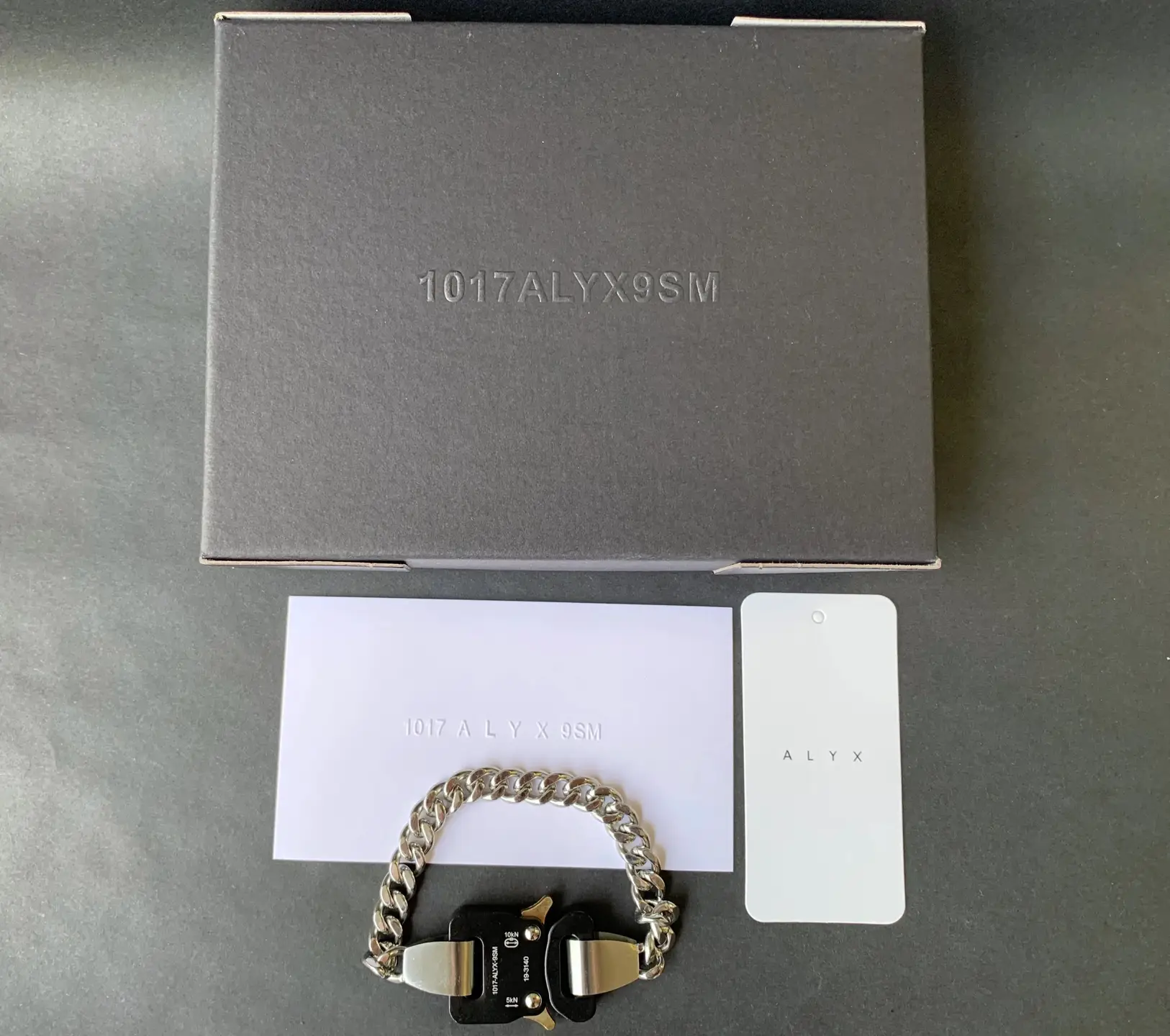 1017 ALYX 9SM Industrial Style Functional Metal Buckle Bracelet for Men and Women Couple Bracelet Ins Fashion