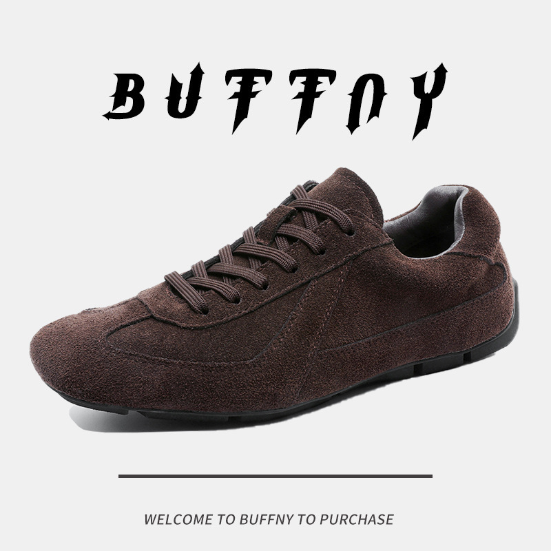 German Training Shoes Versatile Retro Style Forrest Gump Shoes 2026 Spring New Model Suede Big-Toe Ugly-Cute Shoes Casual Sneakers