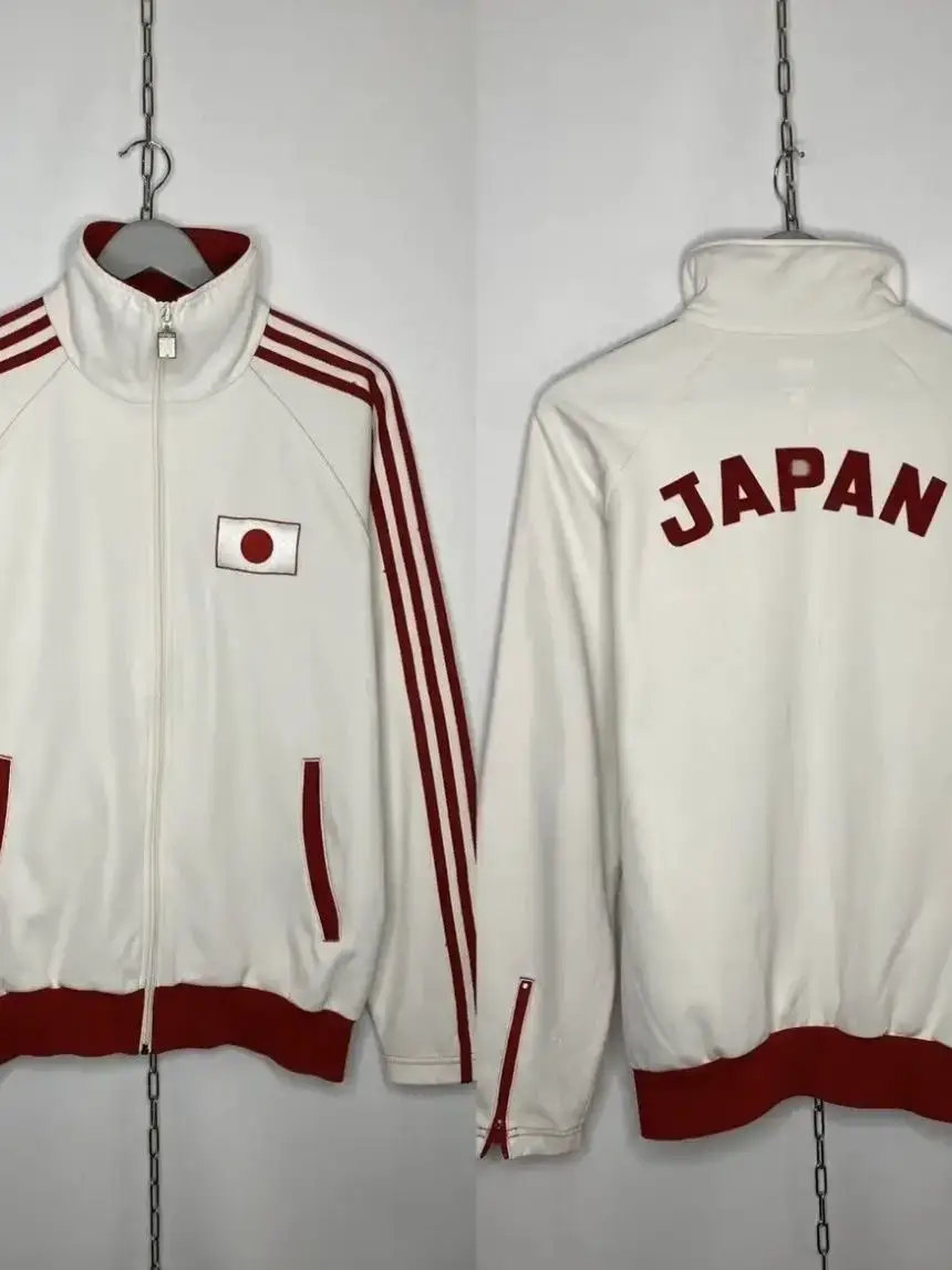 Adidas Japan Track Jacket White Red
