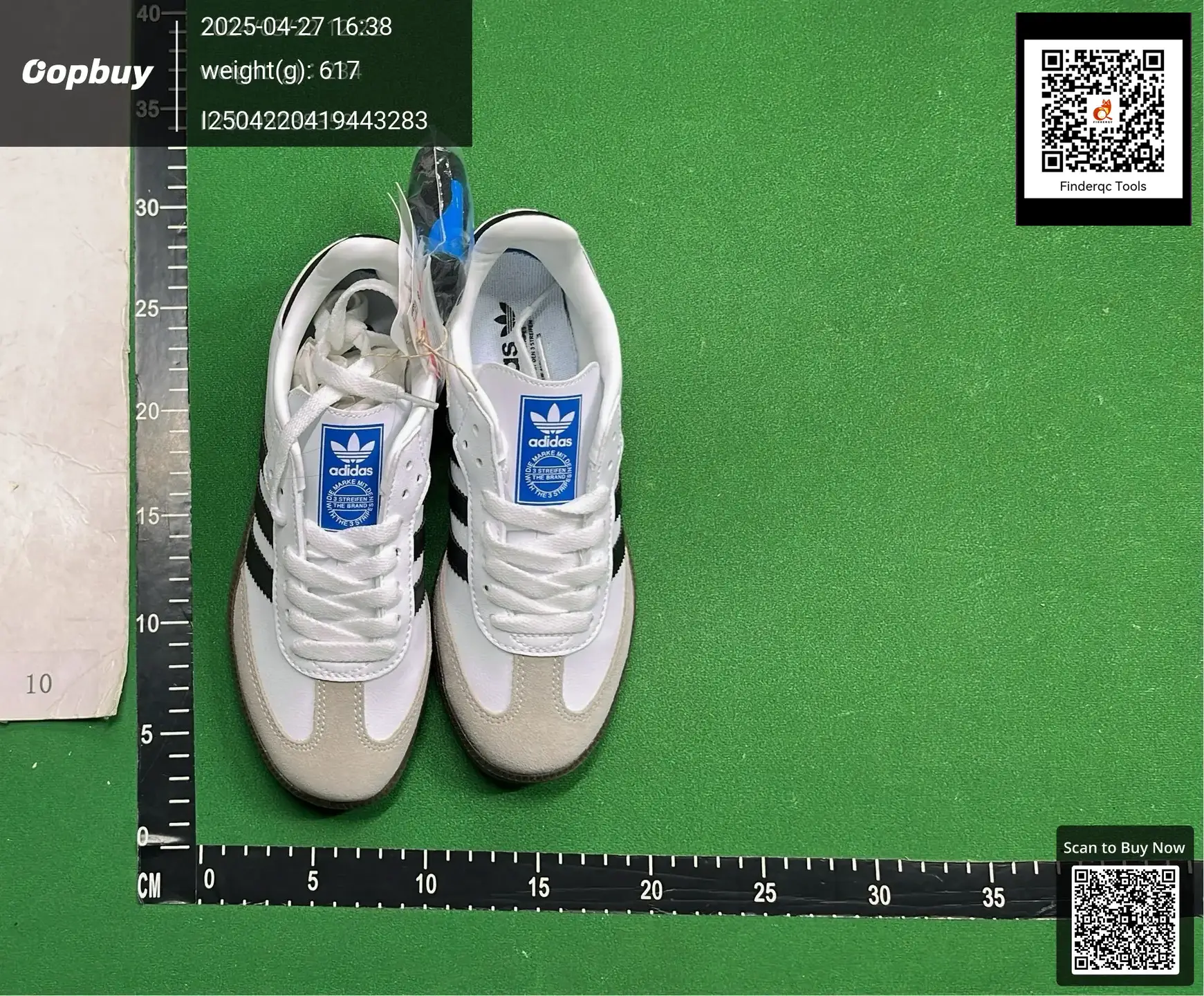 Adidas Samba OG White Black Gum