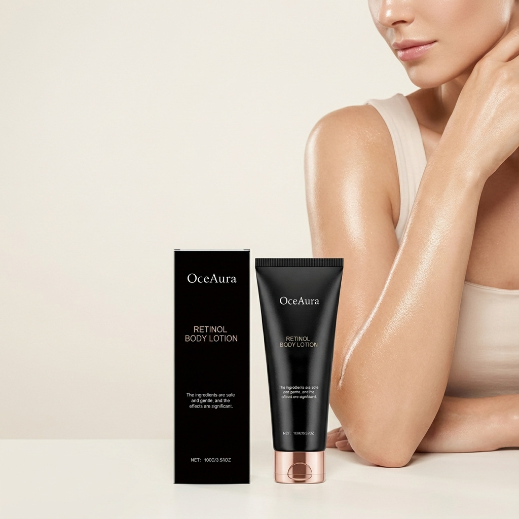 Oceaura Retinol Body Lotion Soft and Moisturizing, Lightweight and Nourishing, Cares for the Body's Skin, Daily Care Lotion