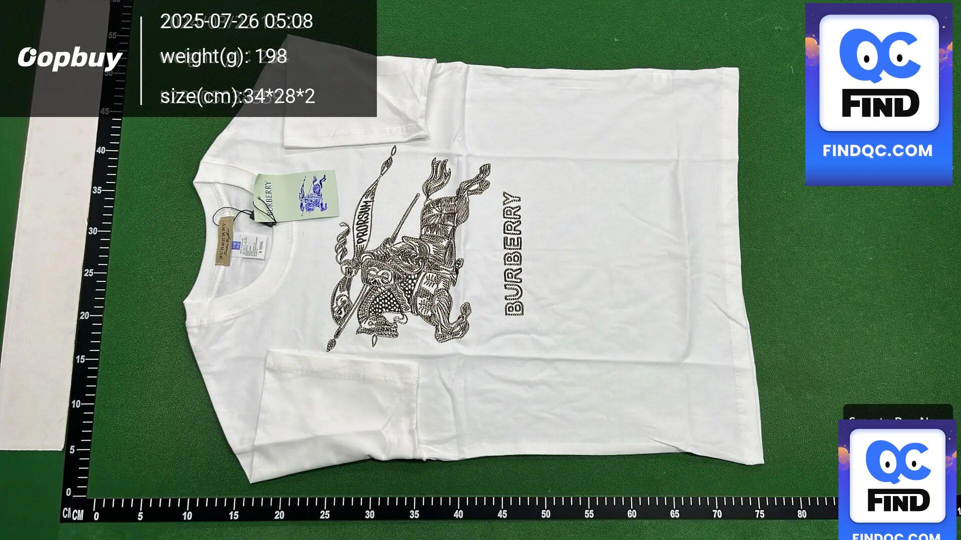 Burberry T-shirt QC