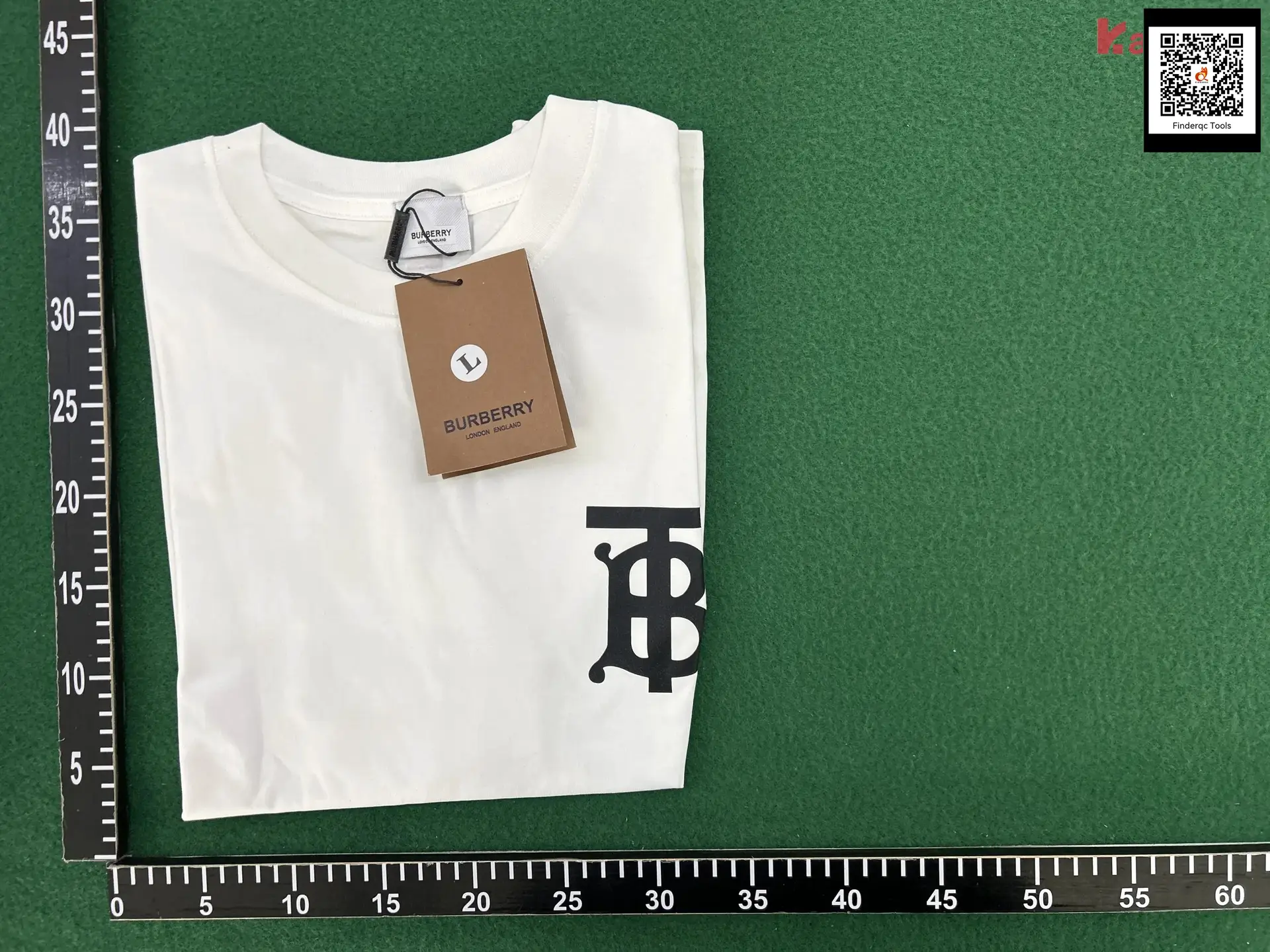 Burberry Monogram Print T-shirt White
