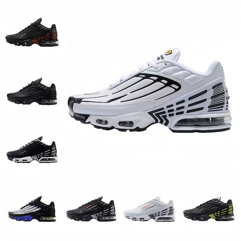 Putian Shoes Pure Original Tn3 Generation Air-Cushioned Shoes for Men and Women, Shock-Absorbing Breathable Shoes, Outdoor Sports Couple Shoes, Casual Running Shoes