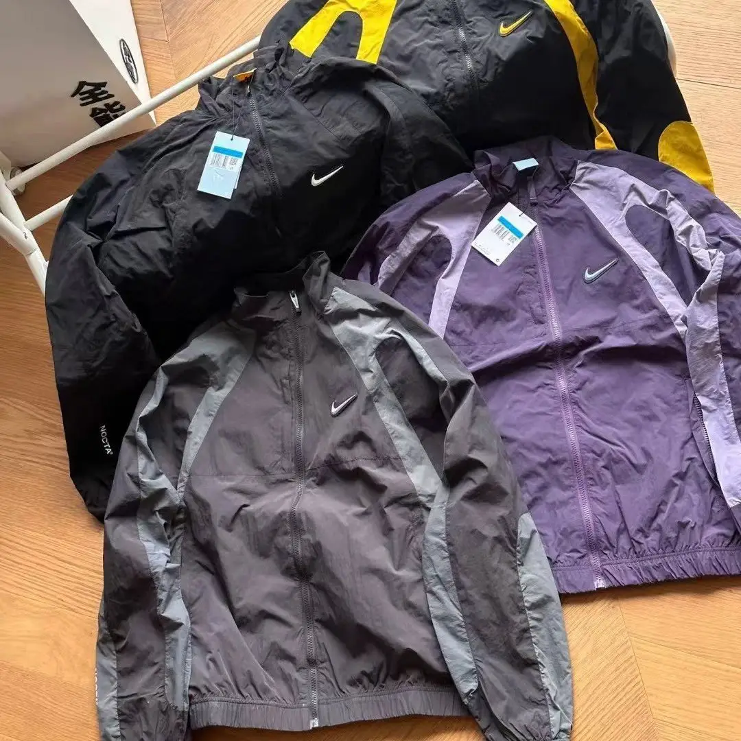 男士夹克 拼接撞色情侣休闲运动服外套ST-55