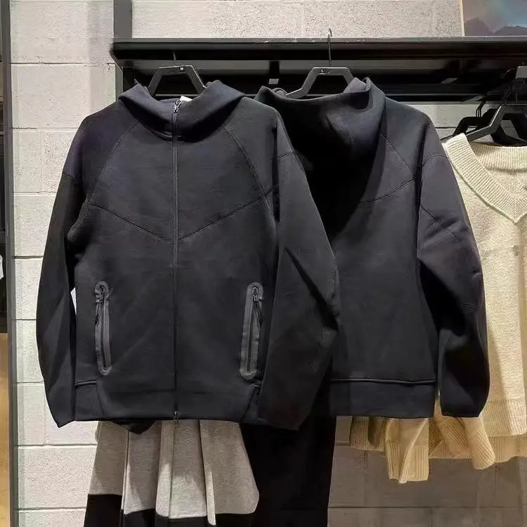 Outwear Male Windwalker Athleisure Training Windbreak Knitting Fitness Hooded jacket Bnk7922