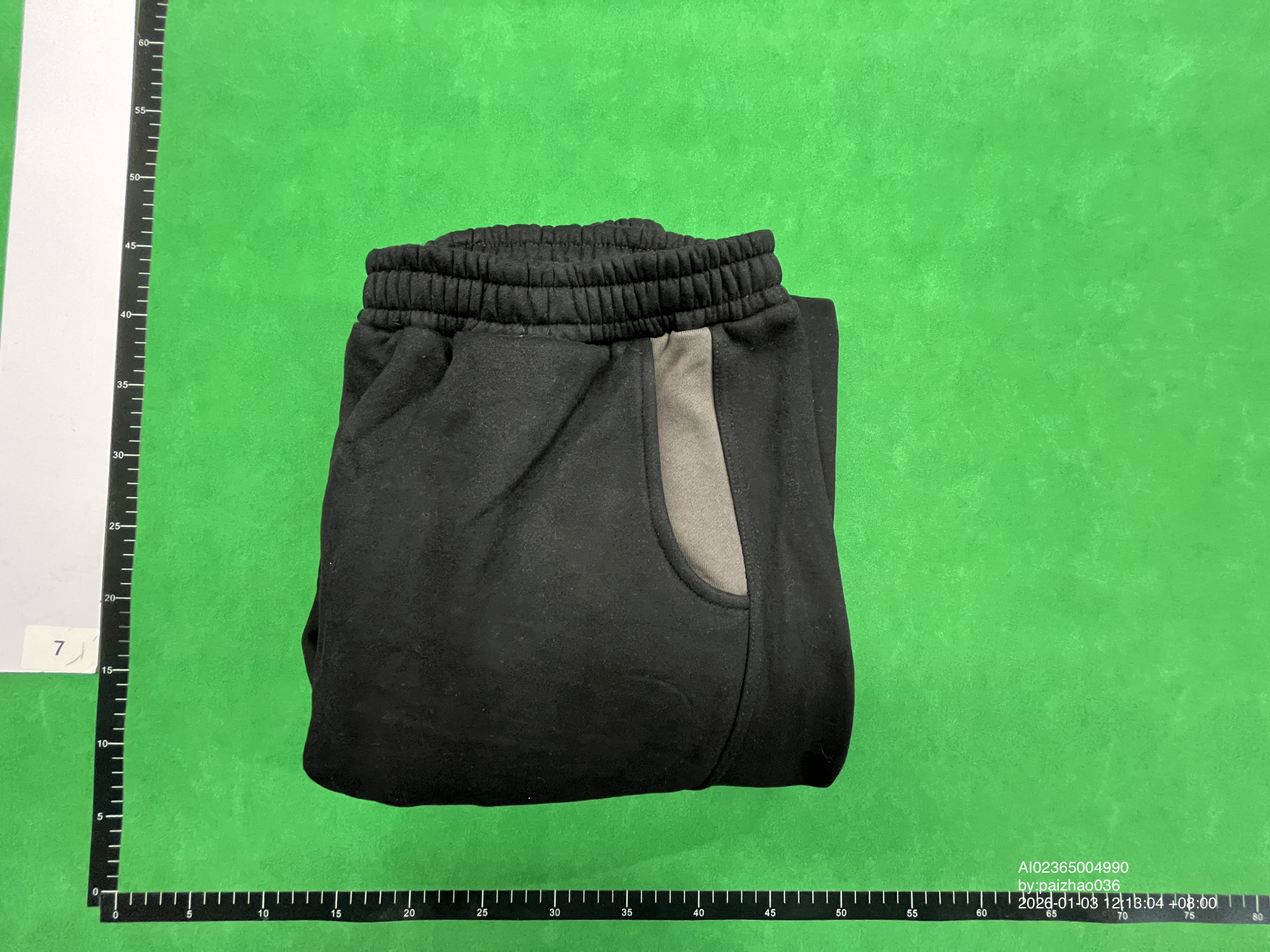 Mertra Tracksuit Color-Blocked Hoodie Street Hip-Hop Loose Sports Sweatshirt Pants Hoodie Set — QC-Foto 3
