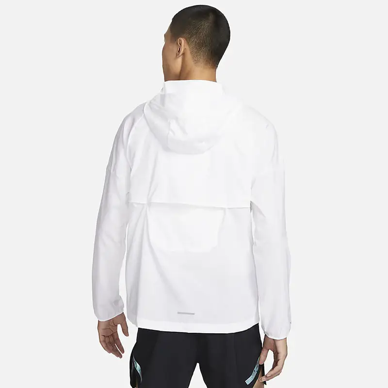Nike Men's Autumn New arrival Running Training Reflective Breathable Hooded Sports jacket Outwear Fb7541-100
