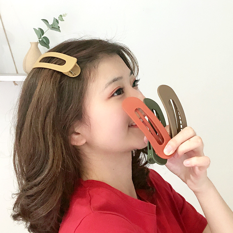 Hairpin Women's Large Wash Face Clip Side Clip Back of Head Hair Big Clip Top Clip Bangs Clip Hairpin Headdress