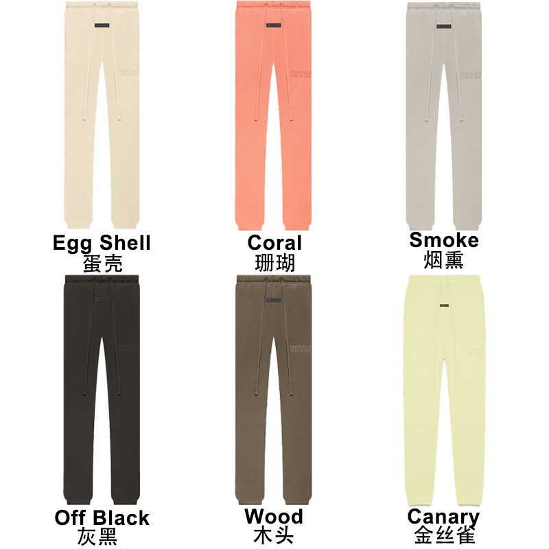 2022Fw Velvet Pants Flocking Printing Essentials Trendy Brand Fleece-Lined Pants Cross-Border Hot Sale QC 写真 1688 Qualit.ly
