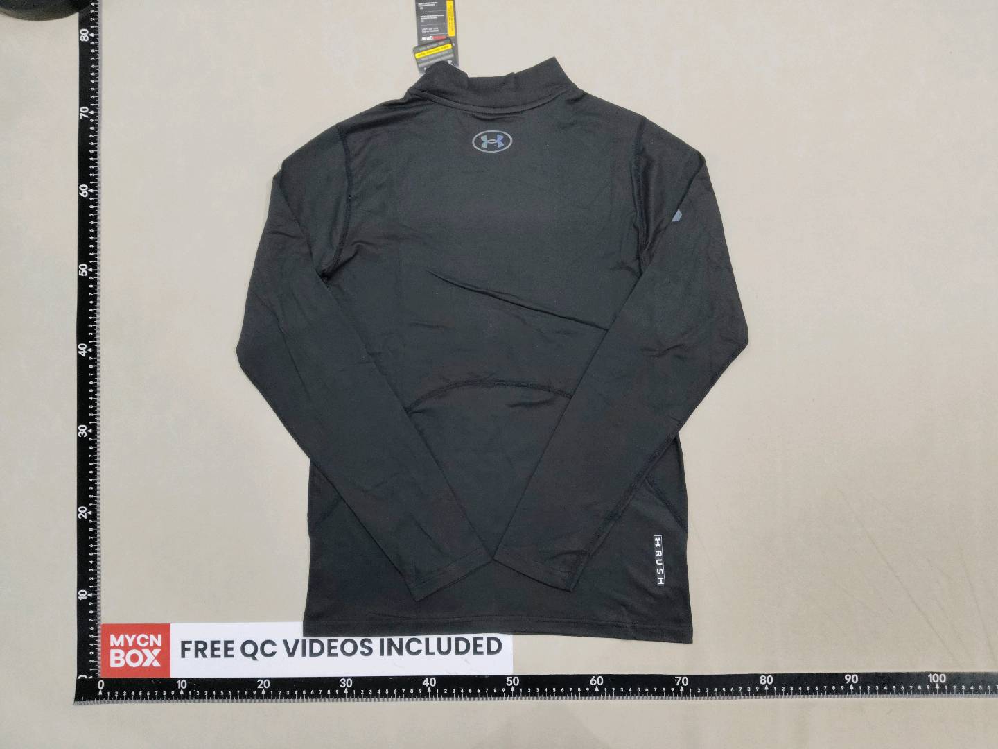 Brand Logo in stock Sports Tight Long Sleeve Collar Quick-drying Top Basketball Running Training fleece-lined Base Jacket for Men QC
