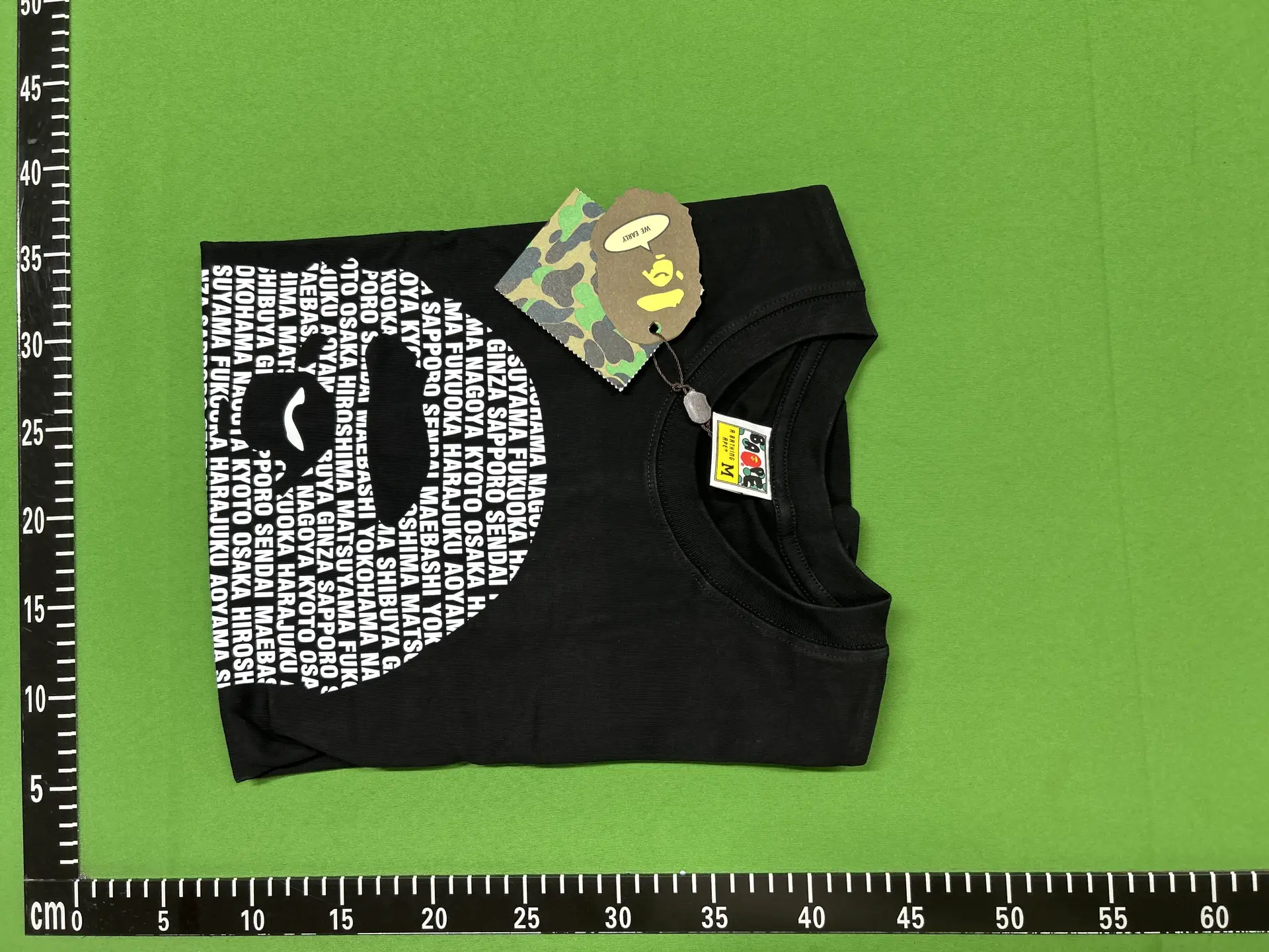 A Bathing Ape Ape Head T-Shirt Black