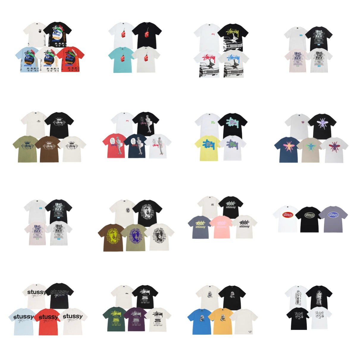 Amazon Cross-Border Short-Sleeved T-Shirt American Trendy Brand No. 8 Billiards Series Mercury Dice Print Men and Women Love