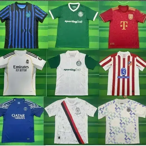 Paris football jersey 2526 season new Inter Miami Marseille Tottenham Arsenal AC Atletico football jersey