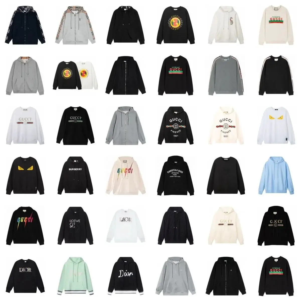 Kickbuy - Pure Cotton Hooded Long Sleeve Sweatshirt with Letter Print, Casual Loose-Fit Versatile Top