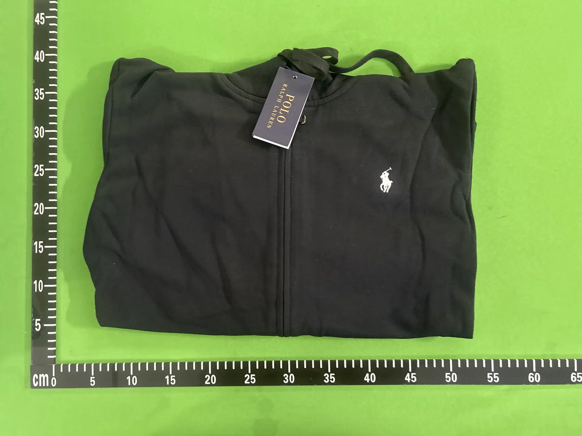 Polo Ralph Lauren Full Zip Hoodie Black