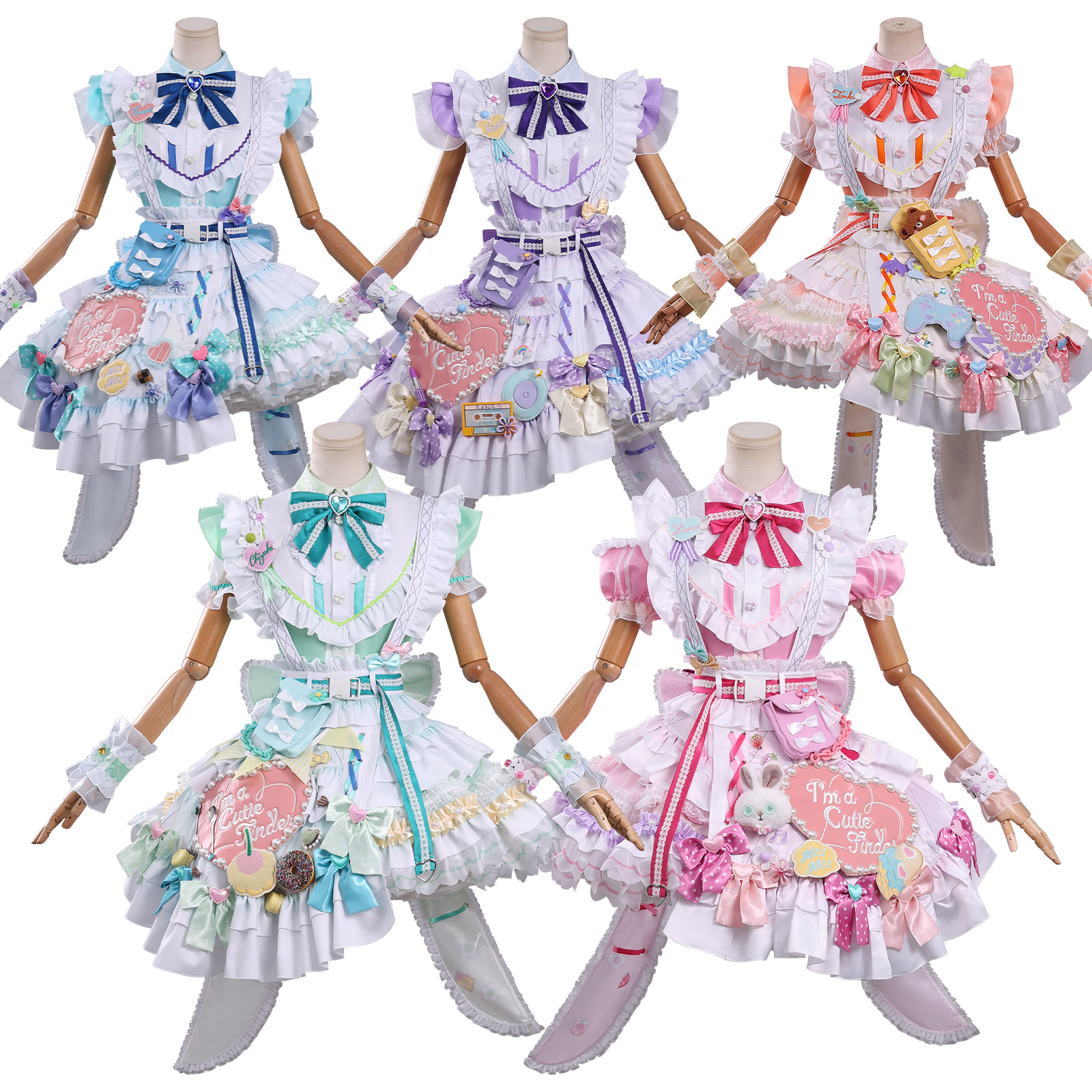 Idol Master Shiny Colors Cosplay Costume Daijou Yuko Nanakusa Oosaki Tsubaki Cosplay Game Anime Clothing