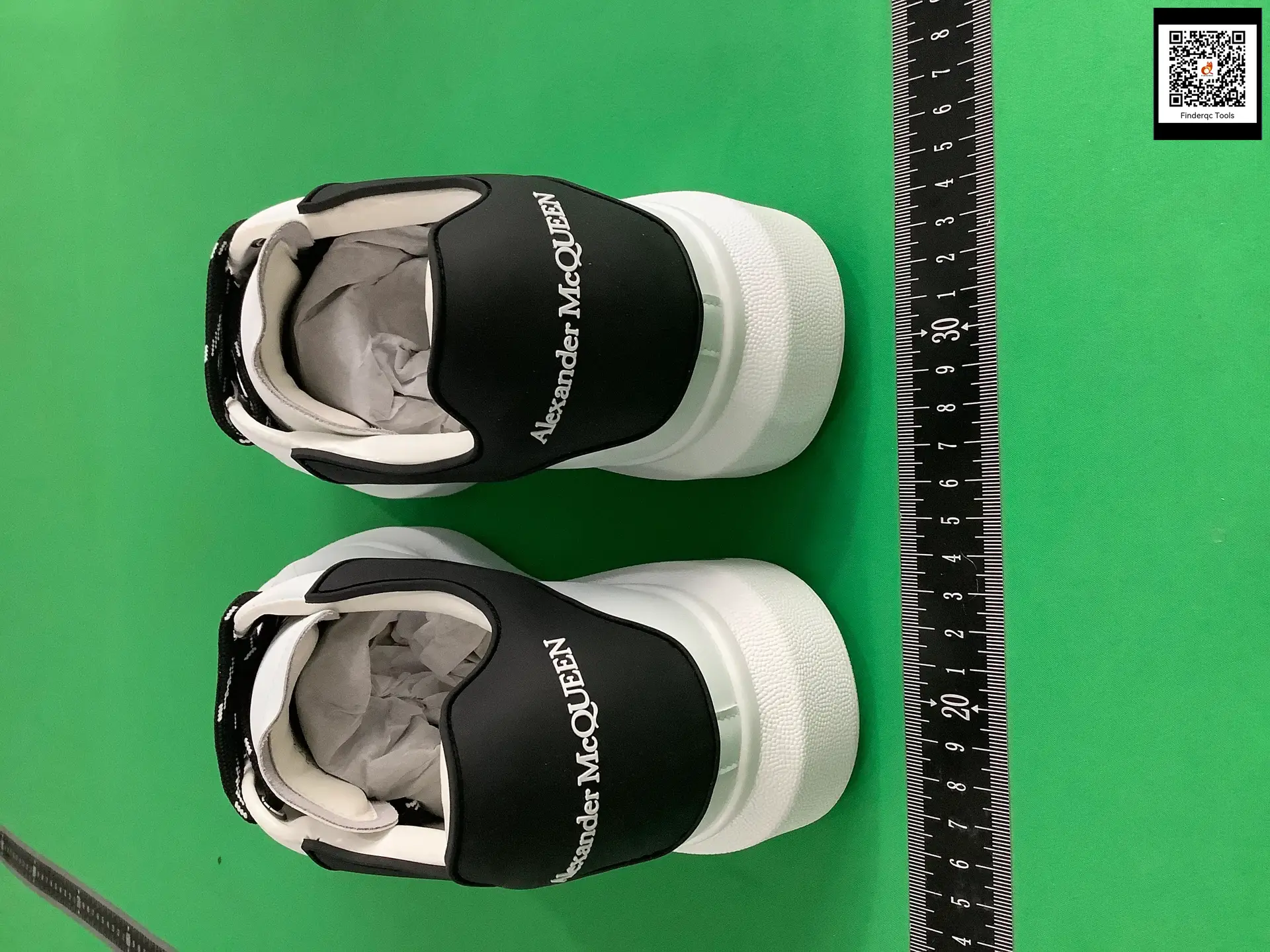 Alexander McQueen Oversized Sneaker White Black