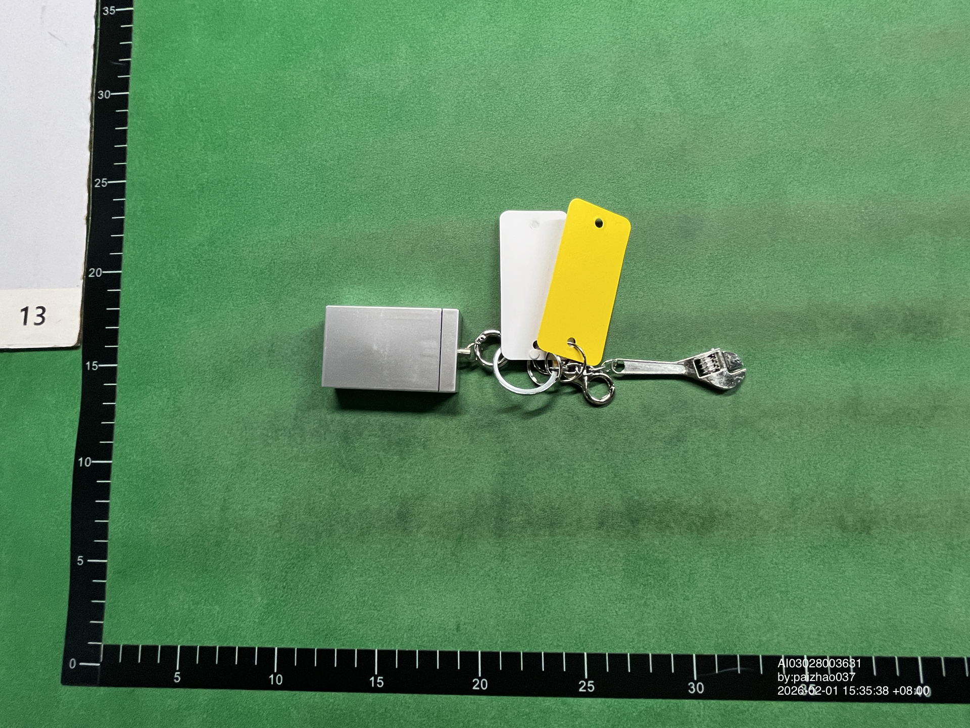 Soul Collision Cigarette Case Pendant Punk Hip-Hop Pendant Denim Waist Chain Pants Chain — QC-foto 2