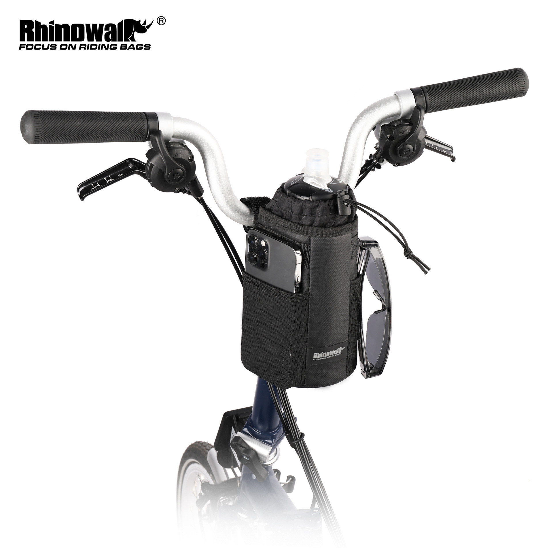 Rhinowalk/rhinoceros-walking small cloth handlebar bag portable kettle bag Kettle cup set shoulder messenger bag