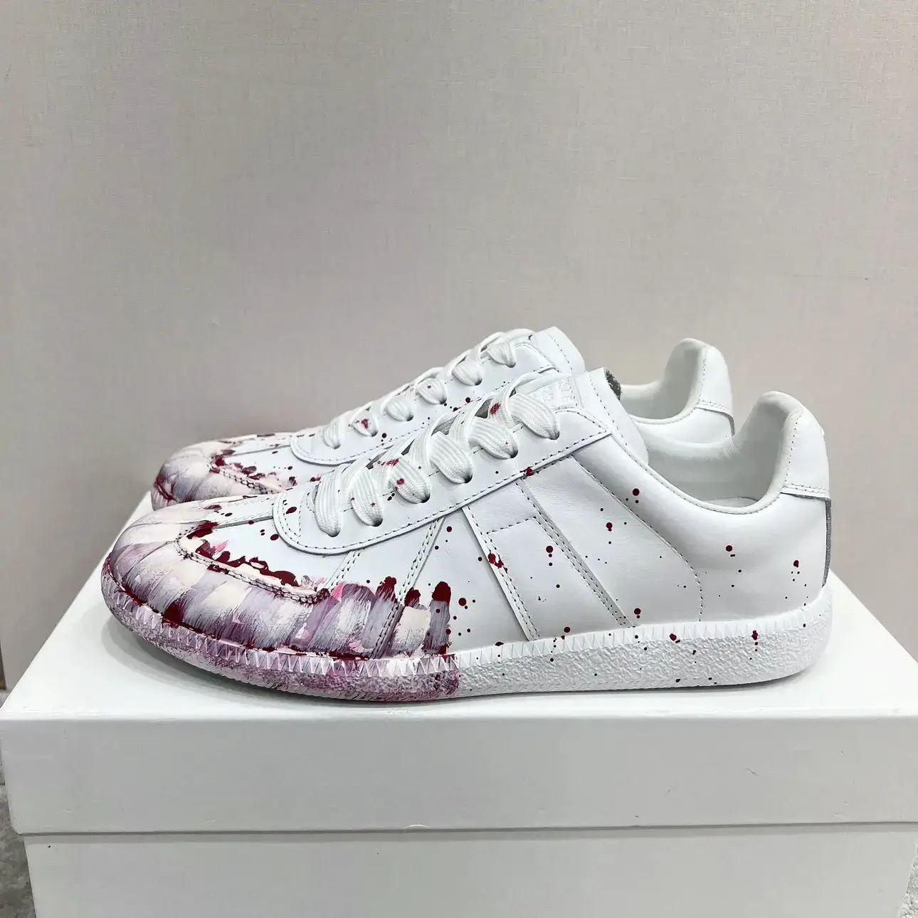Maison Margiela Replica Paint Splatter Sneakers