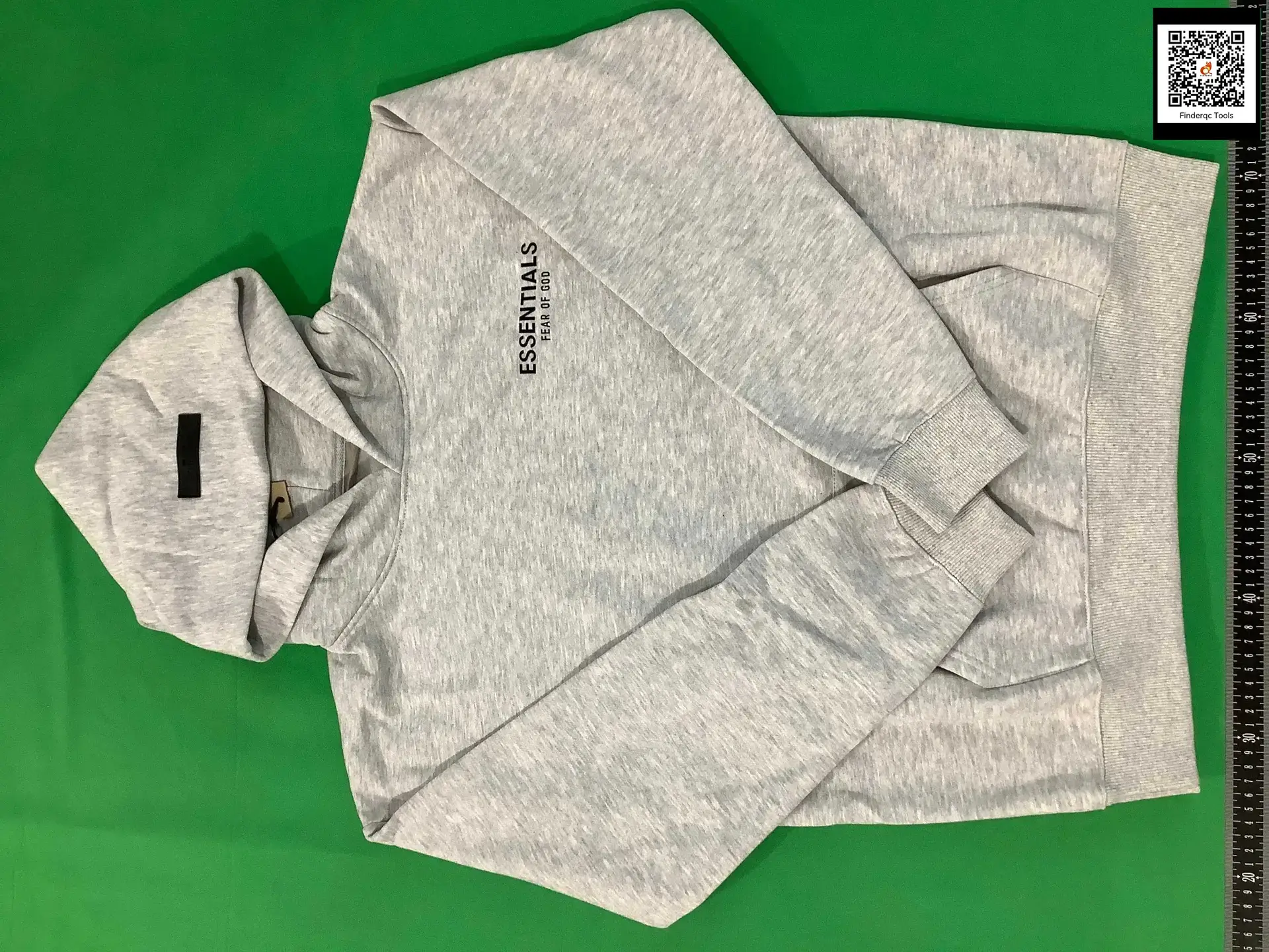 Autumn and Winter Fog Multi-Line Essentials Flocked Letter Hoodie Sweatshirt for Men and Women, Loose Velvet Jacket for Couples