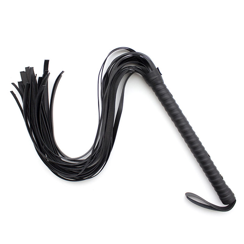 Xianyi Erotic Accessories, Handmade Leather Whip with Long Handle, Adult Sex Products, Teasing Toys, Long Whip