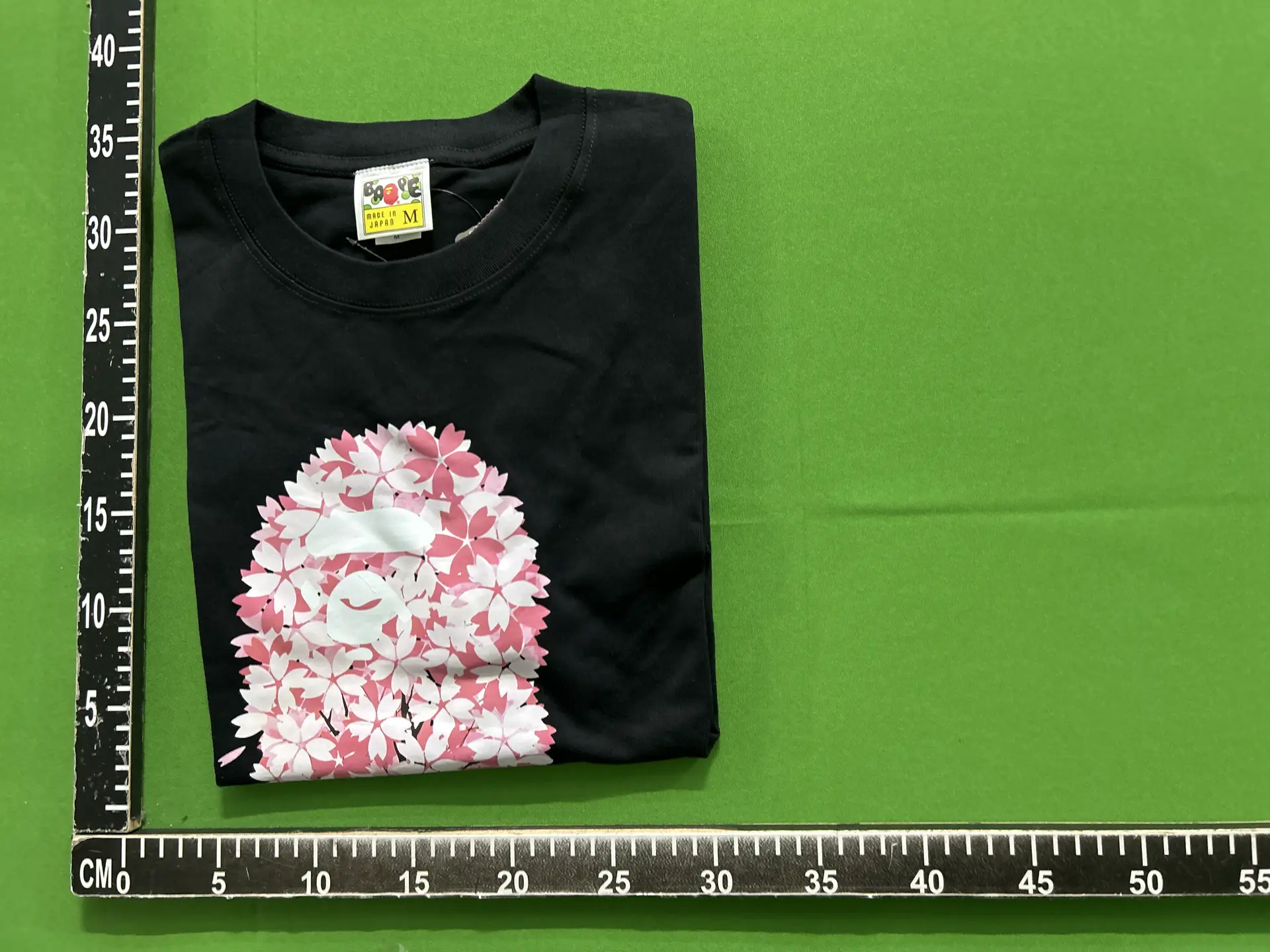 BAPE Black Cherry Blossom Print T-Shirt