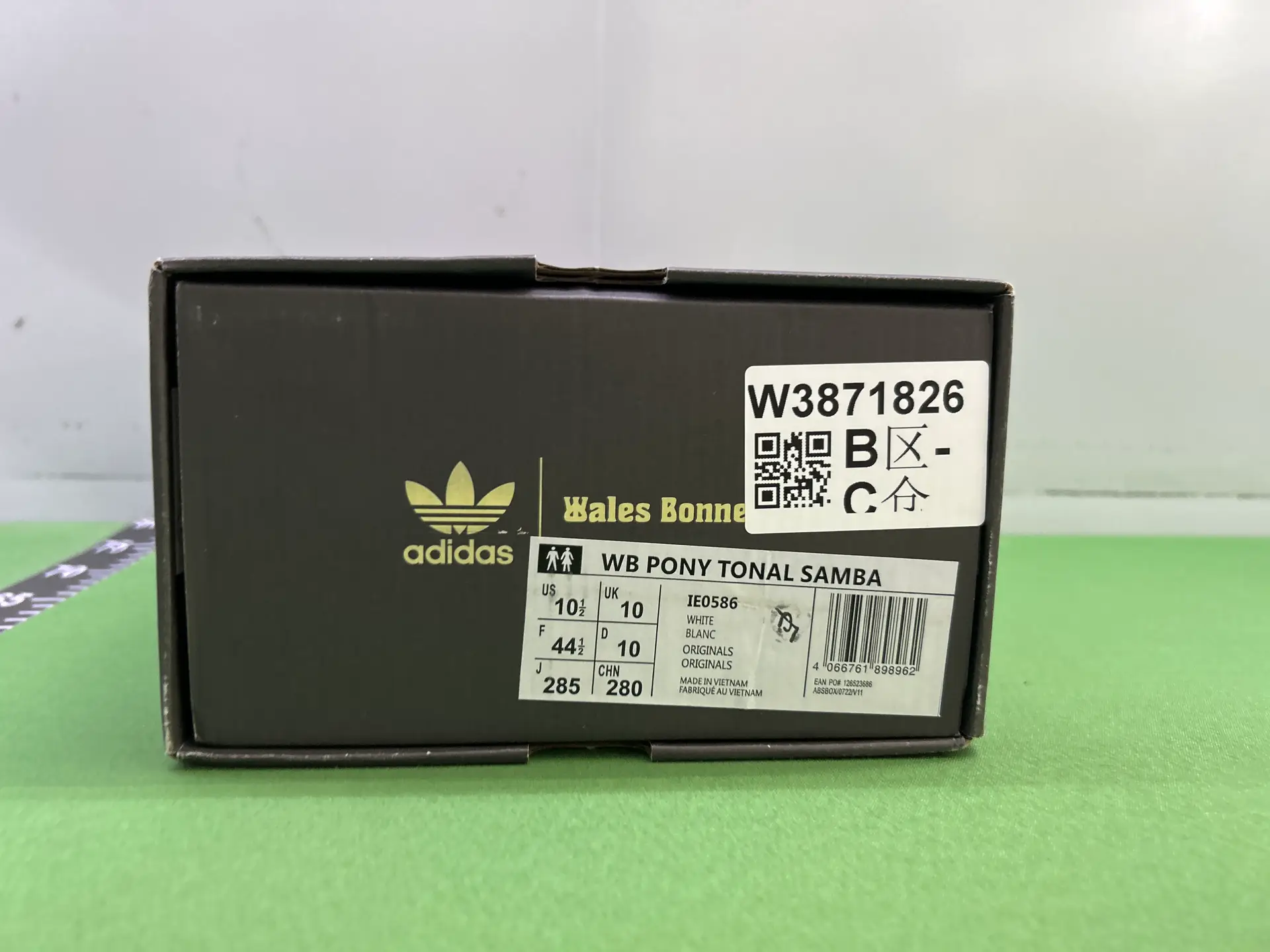 Adidas Wales Bonner WB Pony Tonal Samba White Originals