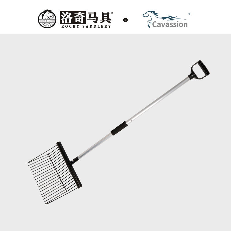 Cross-Border Popular Horse Manure Fork, Iron Fork, Hay Fork, Fork Head, Horse Equipment, Equestrian Supplies Factory 8802039