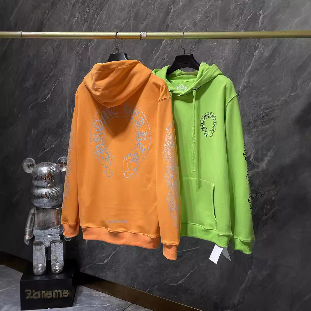 Cross-Border Correct Version of Chrome Hearts Autumn and Winter Classic Pullover Sweatshirt Hoodie Jacket
