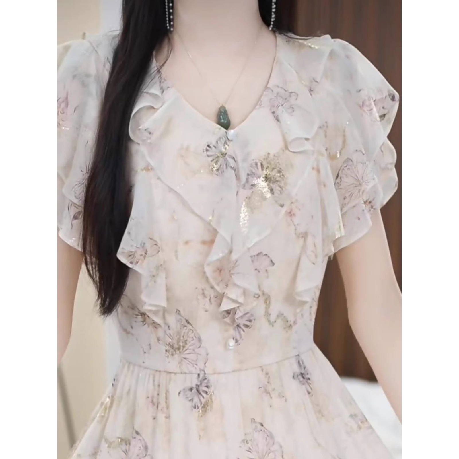 Chanel-Style Dress 2025 Summer New Slim-Fit, Figure-Flattering, Lightweight, Fashionable, Luxurious Dress That Covers the Body and Looks Super Elegant