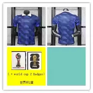 2026 年法国队主场球员版球衣 62511151148 S - 2XL