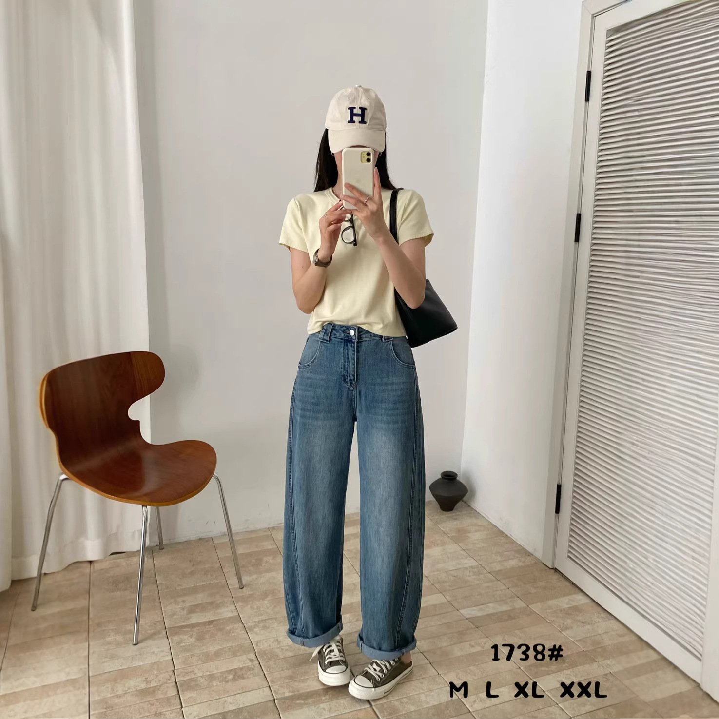 Petite Women's Casual High-Waisted Jeans 2026 New Style, Flattering and Slimming Long Pants