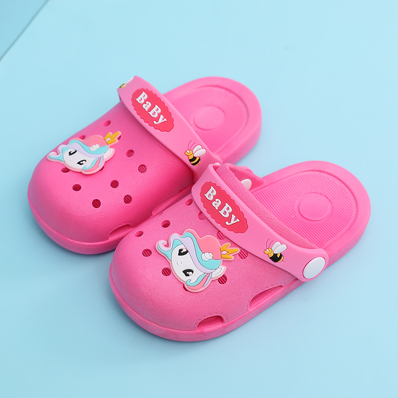 [70% discount] parent-child hole shoes children's non-slip sandals baby shell head girls beach swimming pool P
