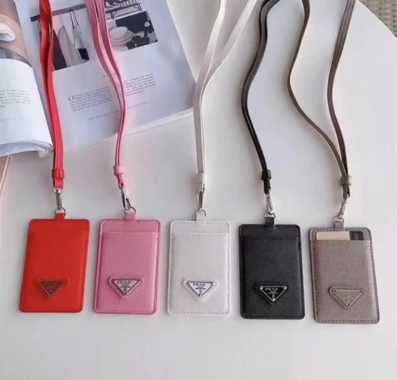 Prada Cardholder with Lanyard