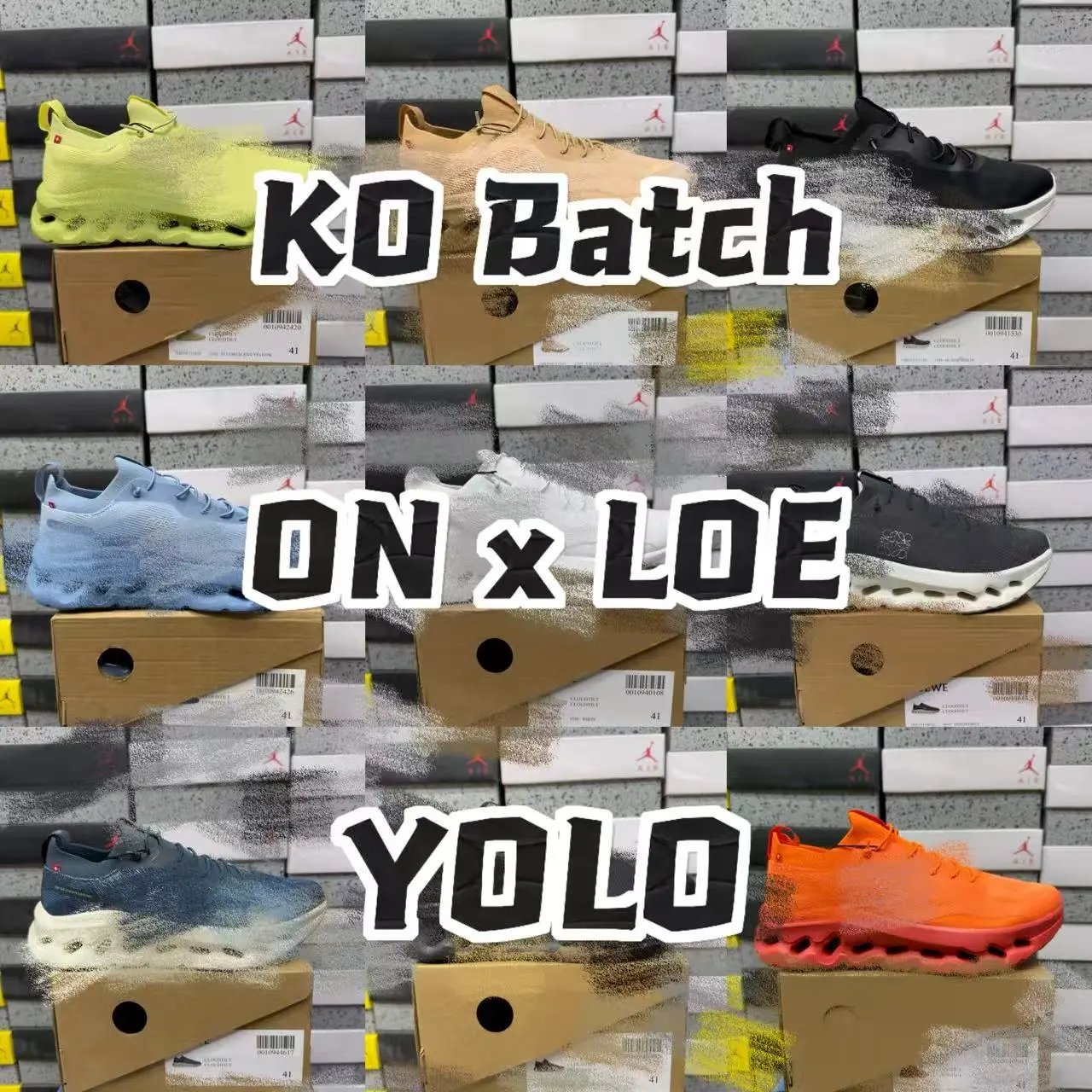 【KO版】 昂ON x LOE Cloudtilt/ Foto QC de WEIDIAN na Qualit.ly