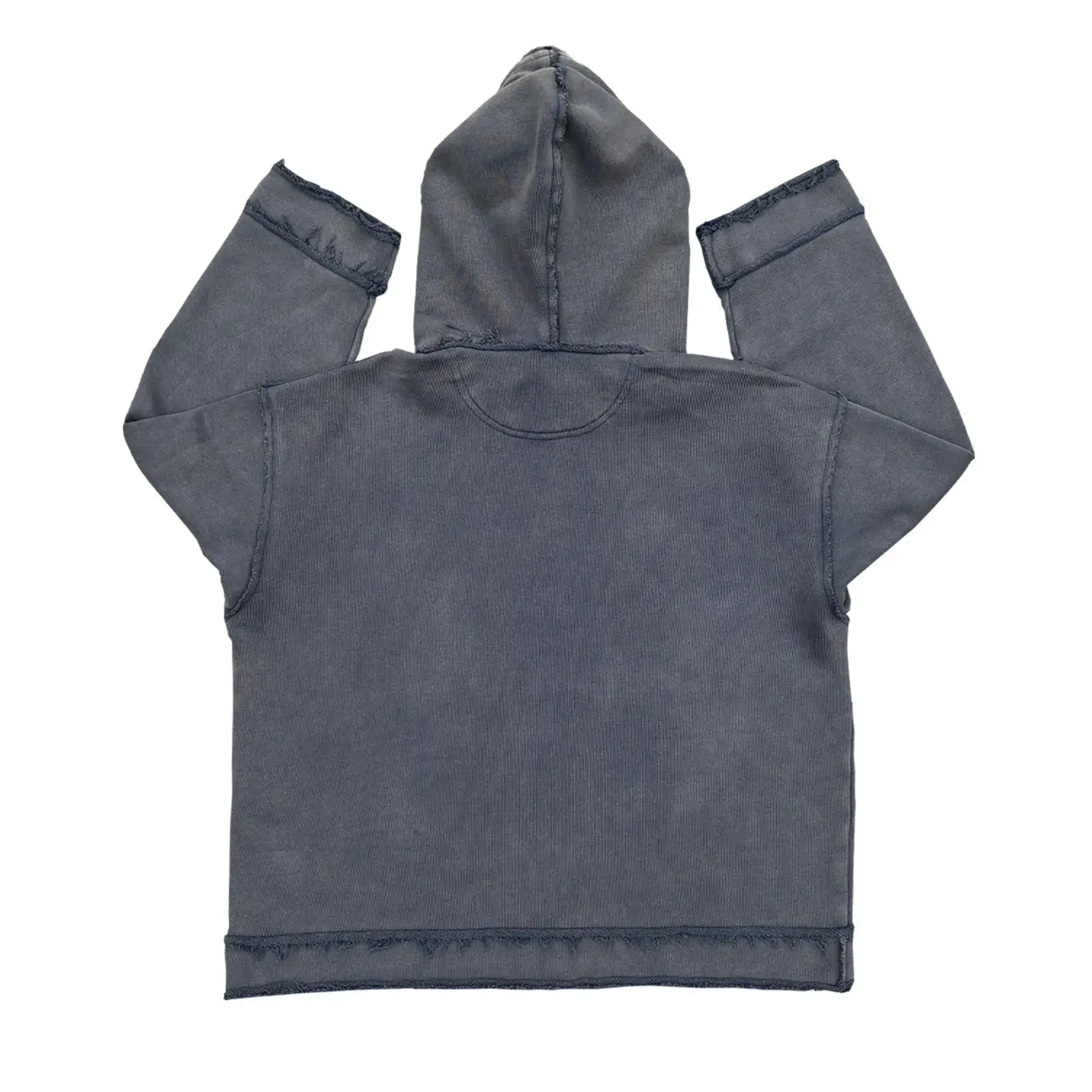 Hand to Heart, Passion Creates, Dark Gothic Subculture Washed Reverse Hoodie