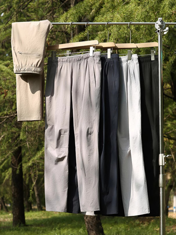 Innovative Italian Design! Cool and Water-Resistant High-Elastic Outdoor Sports Casual Pants for Men in Summer
