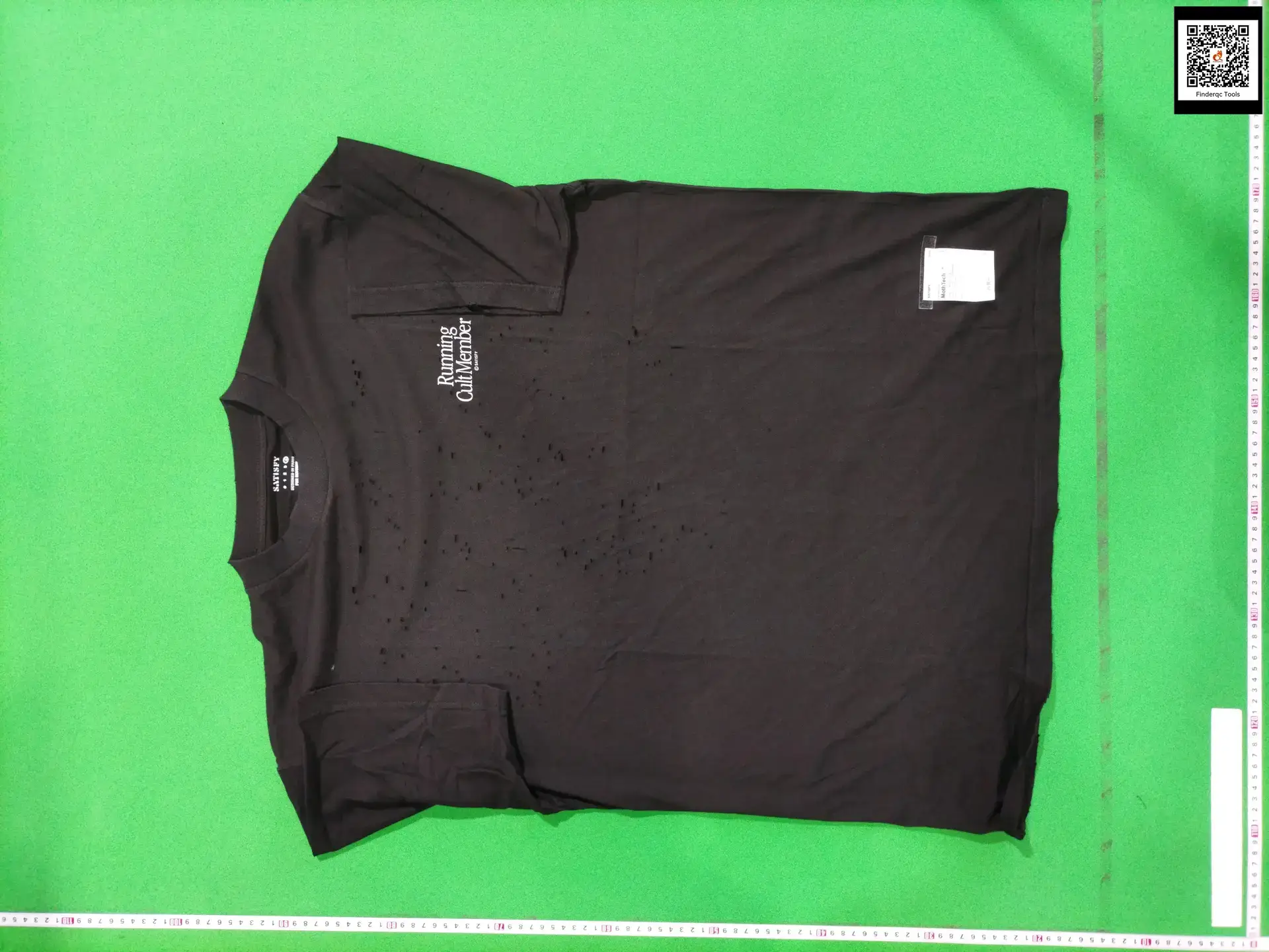 Satisfy Running Cult Member T-Shirt Black