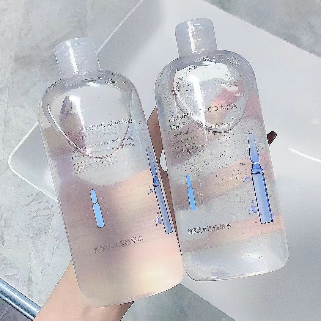 Qise Hyaluronic Acid Essence Water Astaxanthin Wet Compress Water Hydrating Moisturizing Toner Deeply Shrinks Pores