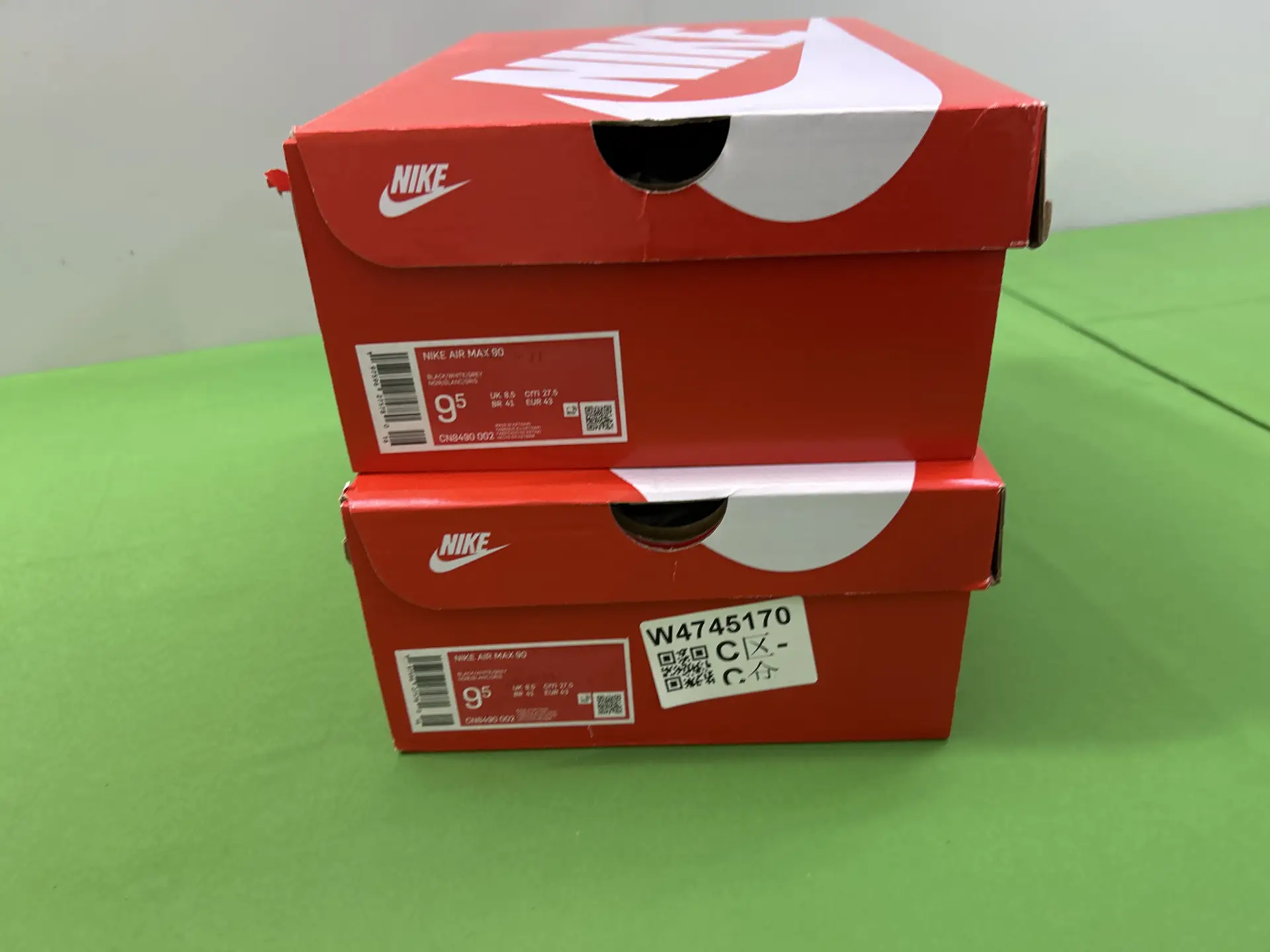 2023 cross-border running shoes 90 air cushion shoes men's plus size sneaker 40-46